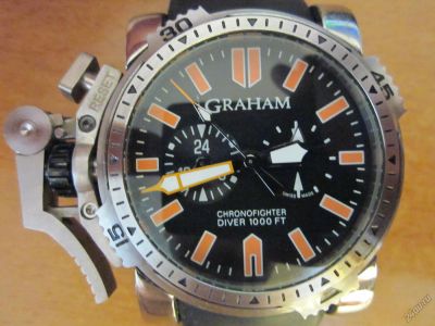 Лот: 5540987. Фото: 1. Часы Graham Chronofighter Oversize... Оригинальные наручные часы
