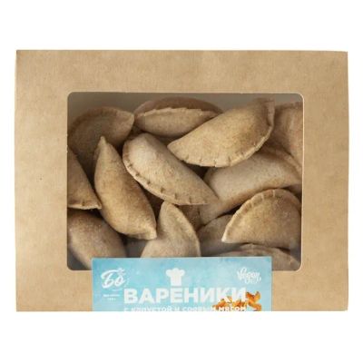 Лот: 23230511. Фото: 1. Вареники с капустой и соевым мясом... Диетическое питание