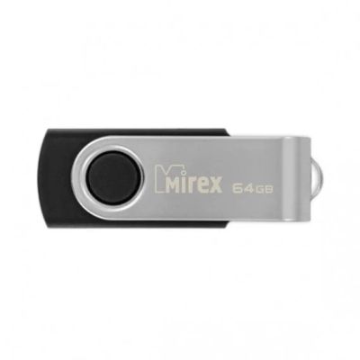 Лот: 18968782. Фото: 1. Флэш-диск Mirex 64Gb USB 2.0 SWIVEL... USB-флеш карты