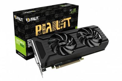 Лот: 13705606. Фото: 1. PALIT GeForce GTX 1060 DUAL 3Gb... Видеокарты