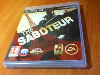 Лот: 1552575. Фото: 1. The Saboteur, ps3 состояние идеальное... Другое (игровые приставки, консоли, видеоигры)