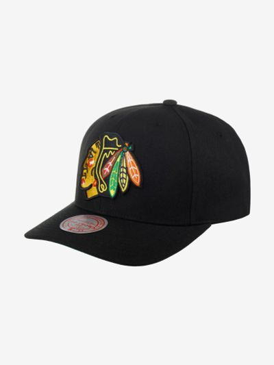 Лот: 22839029. Фото: 1. Бейсболка MITCHELL NESS HHSS5370-CBHYYPPPBLCK... Другое (спортивная одежда)