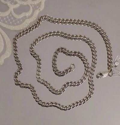 Лот: 16541828. Фото: 1. Цепочка из серебра 925, новая... Цепочки