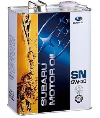 Лот: 14492868. Фото: 1. SUBARU Motor Oil SN 5W30, 4L... Масла, жидкости