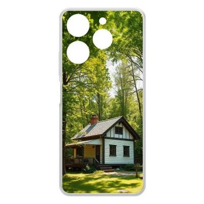 Лот: 25540665. Фото: 1. Чехол Krutoff Clear Case "Дача... Чехлы, бамперы