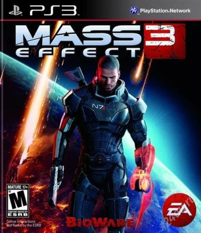 Лот: 1960167. Фото: 1. Mass Effect 3 (PS3). Игры для консолей