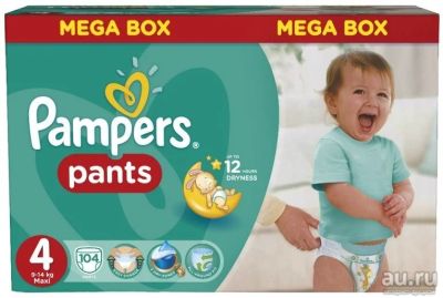 Лот: 12734215. Фото: 1. Трусики Pampers (Памперс) размер... Детская гигиена