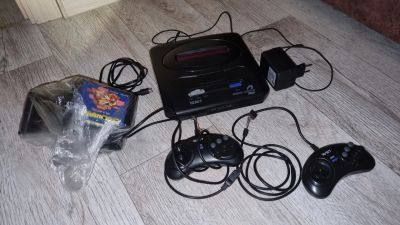 Лот: 19340626. Фото: 1. Sega Mega Drive 2 16bit. Игровые приставки, консоли