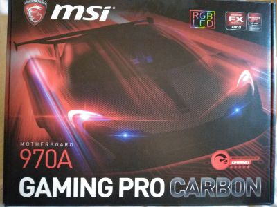 Лот: 14302034. Фото: 1. MSI 970A Pro Carbon + FX 8320E... Компьютеры в сборе