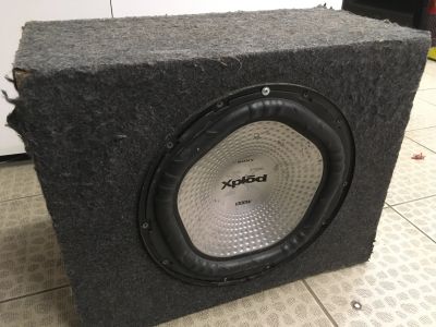 Лот: 15592348. Фото: 1. Сабвуфер Sony Xplod 1000W. Сабвуферы