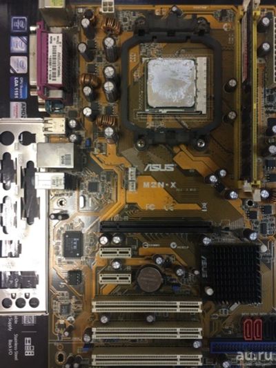 Лот: 15273240. Фото: 1. Материнская плата ASUS M2N-X rev... Материнские платы