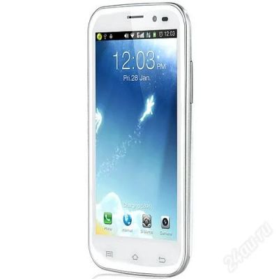 Лот: 2894016. Фото: 1. Смартфон ONN K7 белый Dual Core... Смартфоны