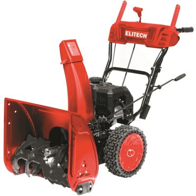 Лот: 25655713. Фото: 1. Снегоуборщик ELITECH СМ 0761С. Другое (садовый инструмент и инвентарь)