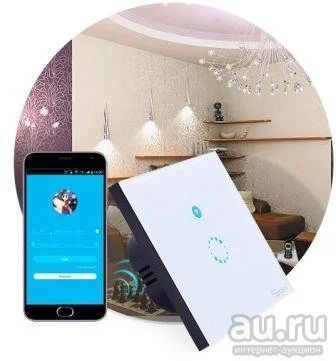 Лот: 13569652. Фото: 1. WiFi беспроводной выключатель... Видеонаблюдение