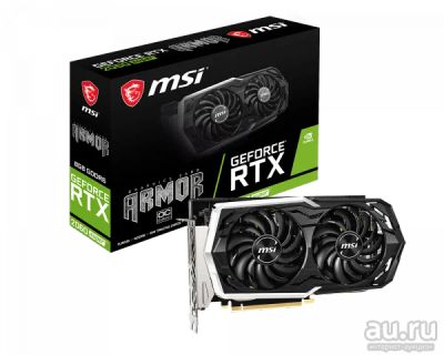Лот: 17080662. Фото: 1. Видеокарта MSI GeForce RTX 2060... Видеокарты