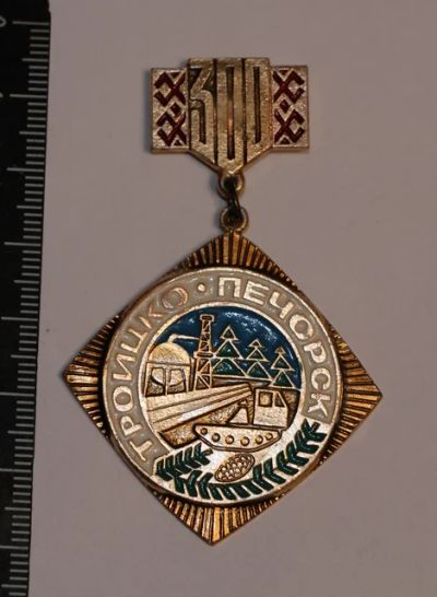 Лот: 11497806. Фото: 1. Большой значок: Троицко-Печерск... Сувенирные