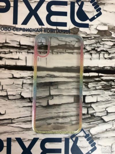 Лот: 13409982. Фото: 1. Чехол iPhone X/ XS Силикон Блестящие... Чехлы, бамперы