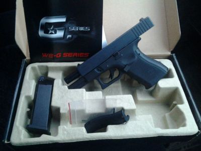 Лот: 4901591. Фото: 1. Пистолет (WE) Glock 19 Gen. 4. Пейнтбол, страйкбол