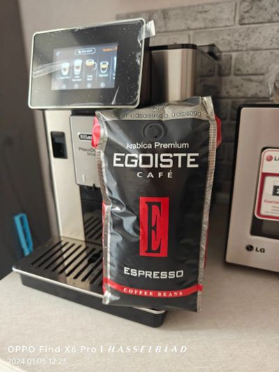 Лот: 21180714. Фото: 1. Кофе в зернах Egoiste Espresso... Чай, кофе, какао