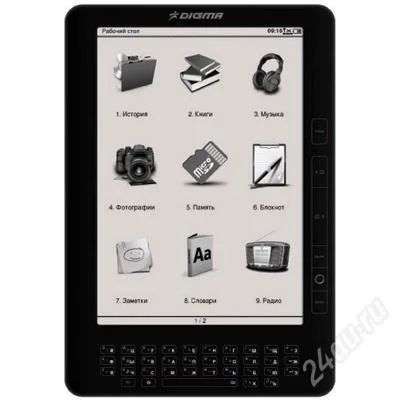 Лот: 2382929. Фото: 1. Электронная книга Digma q1000... Электронные книги