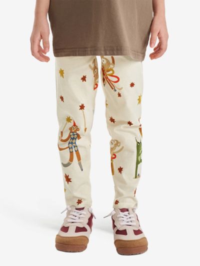 Лот: 25798837. Фото: 1. Брюки детские HAPPY BABY, Бежевый. Спортивные брюки, штаны