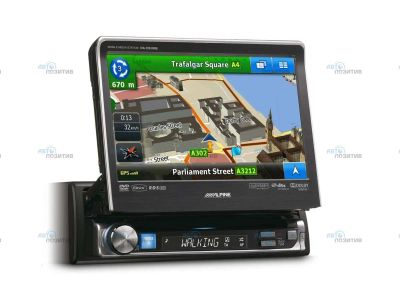 Лот: 9729419. Фото: 1. Alpine IVA-D511RB 1DIN станция... Автомагнитолы