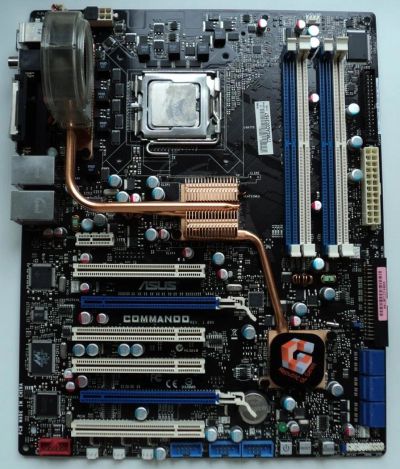 Лот: 10367560. Фото: 1. ASUS Republic Of Gamers Commando. Материнские платы