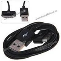 Лот: 3872205. Фото: 1. USb-кабель на iphone 4 Черный. Дата-кабели, переходники