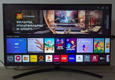 Лот: 25347074. Фото: 1. Lg 49SM8200PLA телевизор разбит... Телевизоры