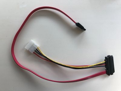 Лот: 18916139. Фото: 1. Кабель Molex+SATA - SATA. Шлейфы, кабели, переходники