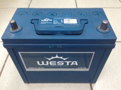 Лот: 6072193. Фото: 1. аккумуляторная батарея WESTA 45а-ч. Аккумуляторы