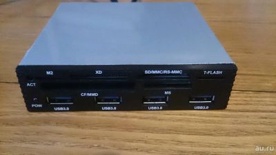 Лот: 8559780. Фото: 1. Контроллер USB 3.0 + картридер... Платы расширения, контроллеры, доп. порты