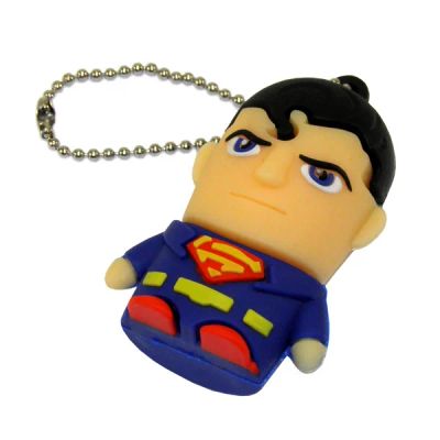 Лот: 4518883. Фото: 1. USB флешка 8Gb "Superman". USB-флеш карты
