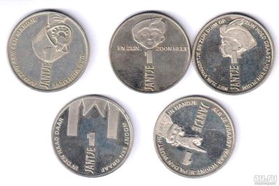 Лот: 15750744. Фото: 1. Нидерланды набор монетовидных... Сувенирные