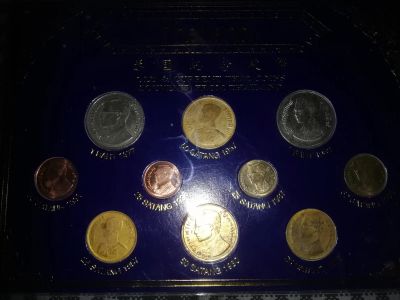 Лот: 14902176. Фото: 1. Монеты Тайланд набор 10 штук. Наборы монет