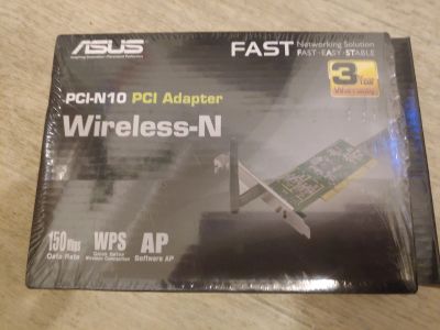 Лот: 17771113. Фото: 1. Адаптер Wi Fi Asus PCI-N10. WiFi, Bluetooth адаптеры