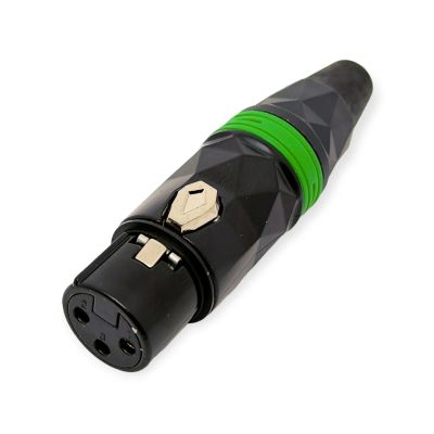 Лот: 21577180. Фото: 1. Разъем XLR гнездо, на кабель... Разъёмы