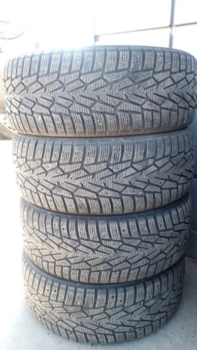 Лот: 19020793. Фото: 1. Nokian Hakkapeliitta 7 215/60... Шины