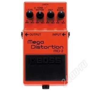 Лот: 995354. Фото: 1. дисторшн Boss MD-2 megadistortion. Гитарные эффекты и комбоусилители