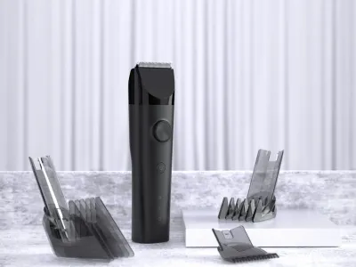 Лот: 25132572. Фото: 1. Машинка для стрижки Xiaomi Hair... Укладка и стрижка волос, бритьё, эпиляция
