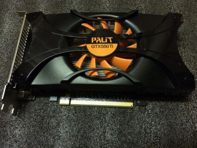Лот: 3917012. Фото: 1. Видеокарта Palit GeForce 550Ti... Видеокарты