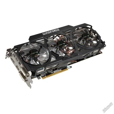 Лот: 5342839. Фото: 1. Видеоплата PCI-E 4096Mb Radeon... Видеокарты