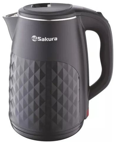 Лот: 20849245. Фото: 1. Чайник SAKURA 1,8л SA-2165BK диск... Чайники, кофемашины, кулеры