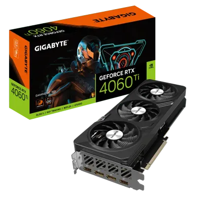 Лот: 21094289. Фото: 1. 16Gb Gigabyte RTX­­ 4060 Ti Gaming... Видеокарты