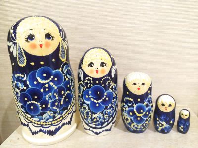 Лот: 17145518. Фото: 1. Матрешка новая 5 кукол. Авторские куклы, игрушки, поделки