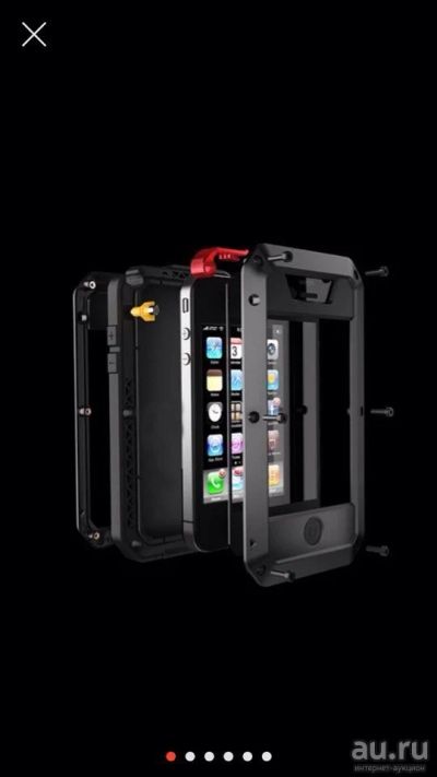Лот: 8091555. Фото: 1. Металический Чехол на iPhone 5... Чехлы, бамперы