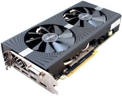 Лот: 15114273. Фото: 1. sapphire rx 580 570 nitro. Видеокарты