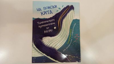 Лот: 25520205. Фото: 1. На поиски кита. Красочная развивающая... Художественная для детей
