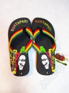 Лот: 1130137. Фото: 1. Сланцы Bob Marley. Шлепанцы, сланцы