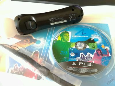Лот: 5737252. Фото: 1. Playstation Move + Starter Disk... Аксессуары для игровых приставок, консолей, геймпады